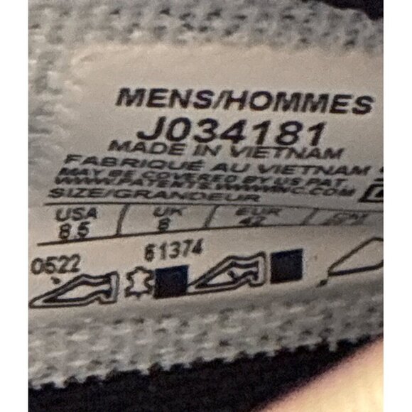 Merrell Chameleon Men’s Stretch Hiking Kangaroo Shoes Brown size 8.5 Vibram - Picture 7 of 7